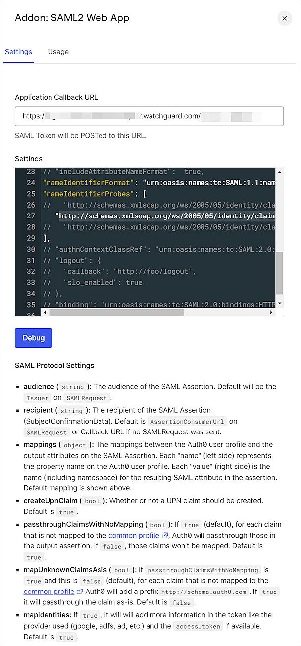 Screenshot of Auth0, picture5
